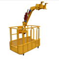 Crane gondola lifting boom mobile aerial work belt crane truck  lift basket platform  hanging cradle